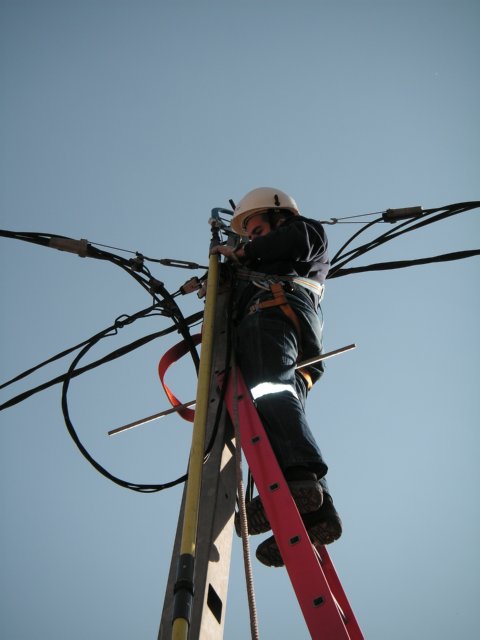 X PRACTICAS POSTE (15) PREVENCION RIESGOS ELECTRICOS